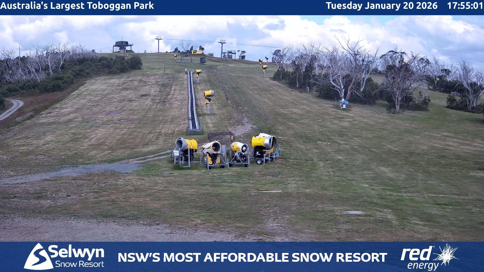 Webcam Selwyn Snowfields: Toboggan Park