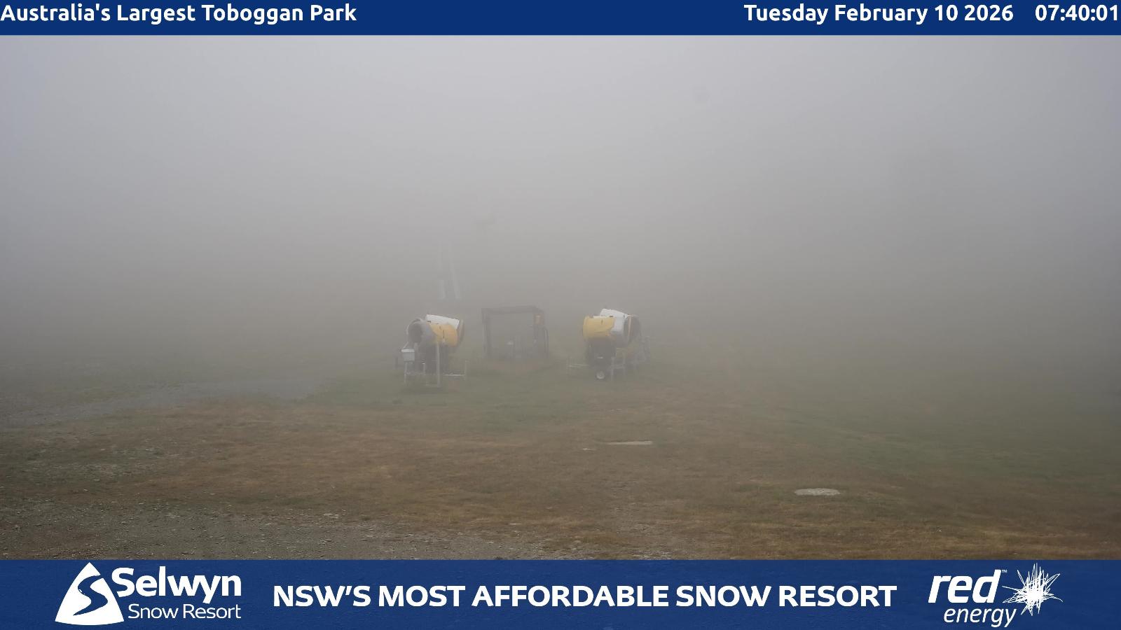 Webcam Selwyn Snowfields: Toboggan Park
