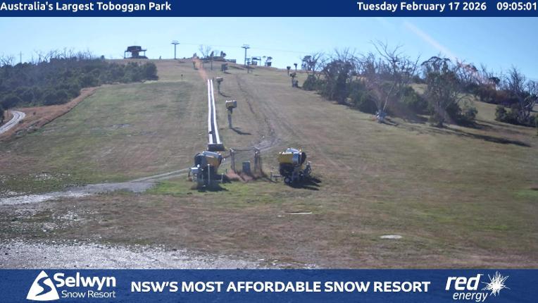 Webcam Selwyn Snowfields: Toboggan Park