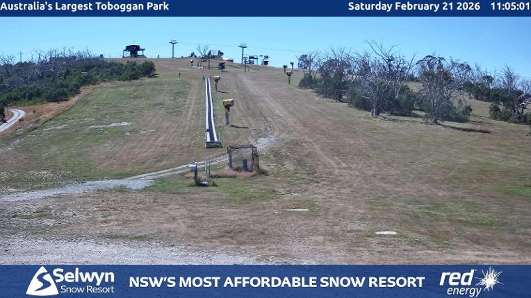Webcam Selwyn Snowfields: Toboggan Park