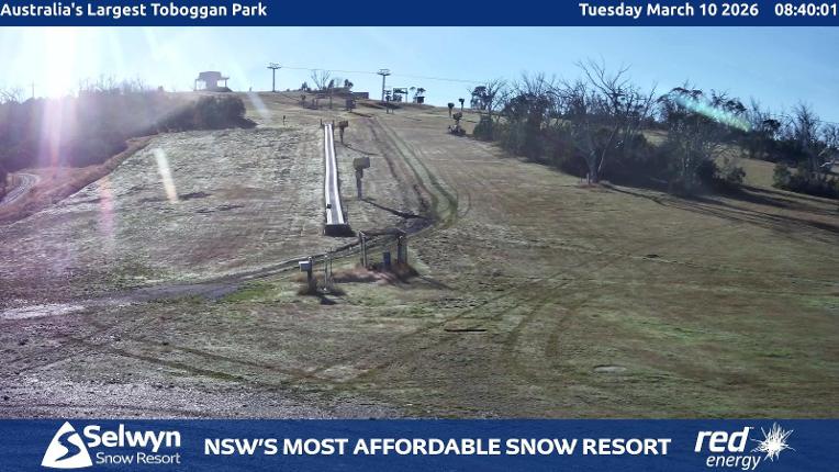 Webcam Selwyn Snowfields: Toboggan Park
