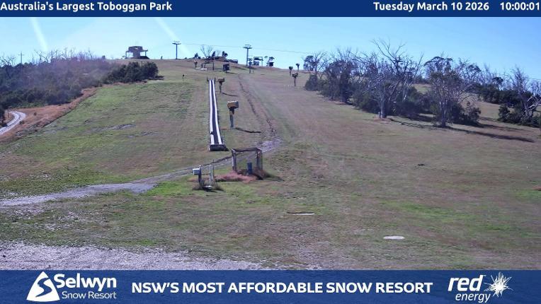 Webcam Selwyn Snowfields: Toboggan Park