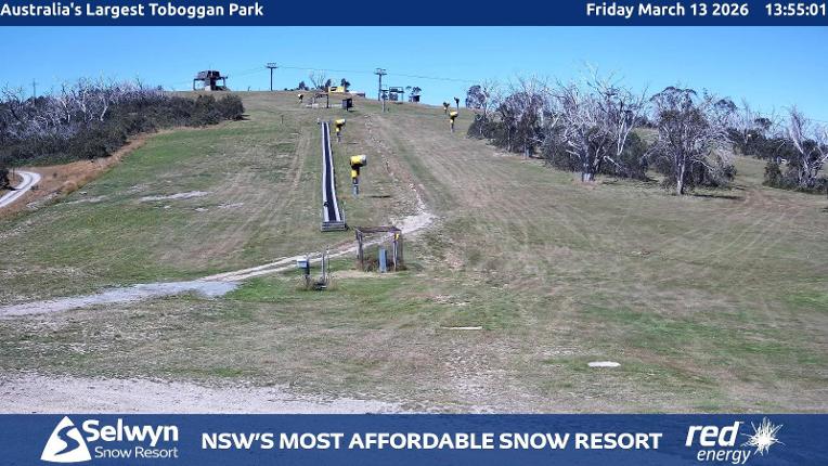 Webcam Selwyn Snowfields: Toboggan Park