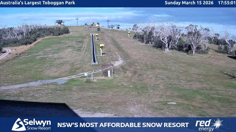 Webcam Selwyn Snowfields: Toboggan Park