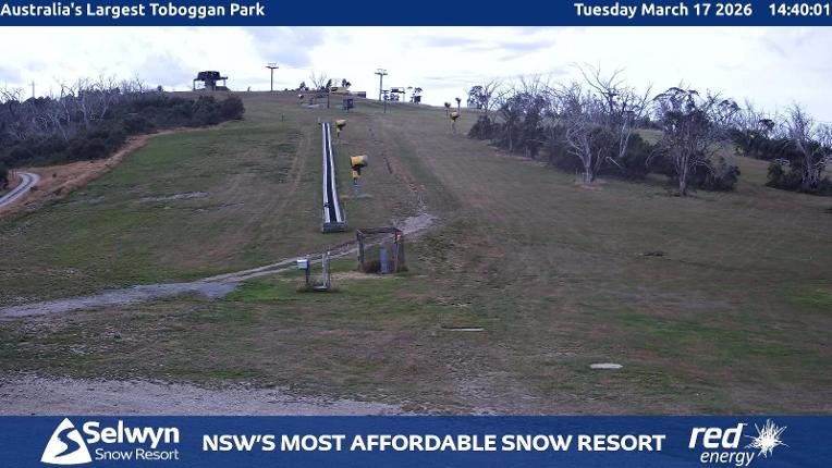 Webcam Selwyn Snowfields: Toboggan Park