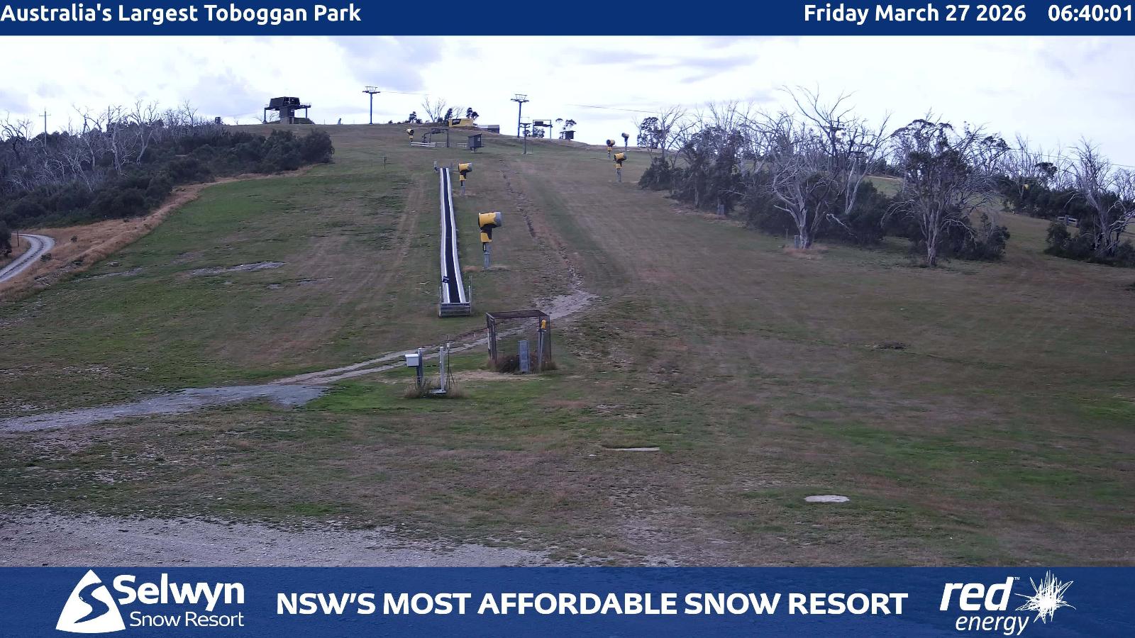 Webcam Selwyn Snowfields: Toboggan Park