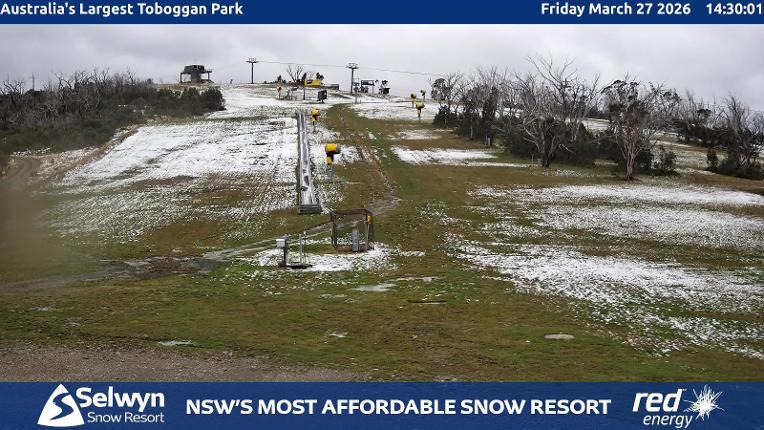 Webcam Selwyn Snowfields: Toboggan Park