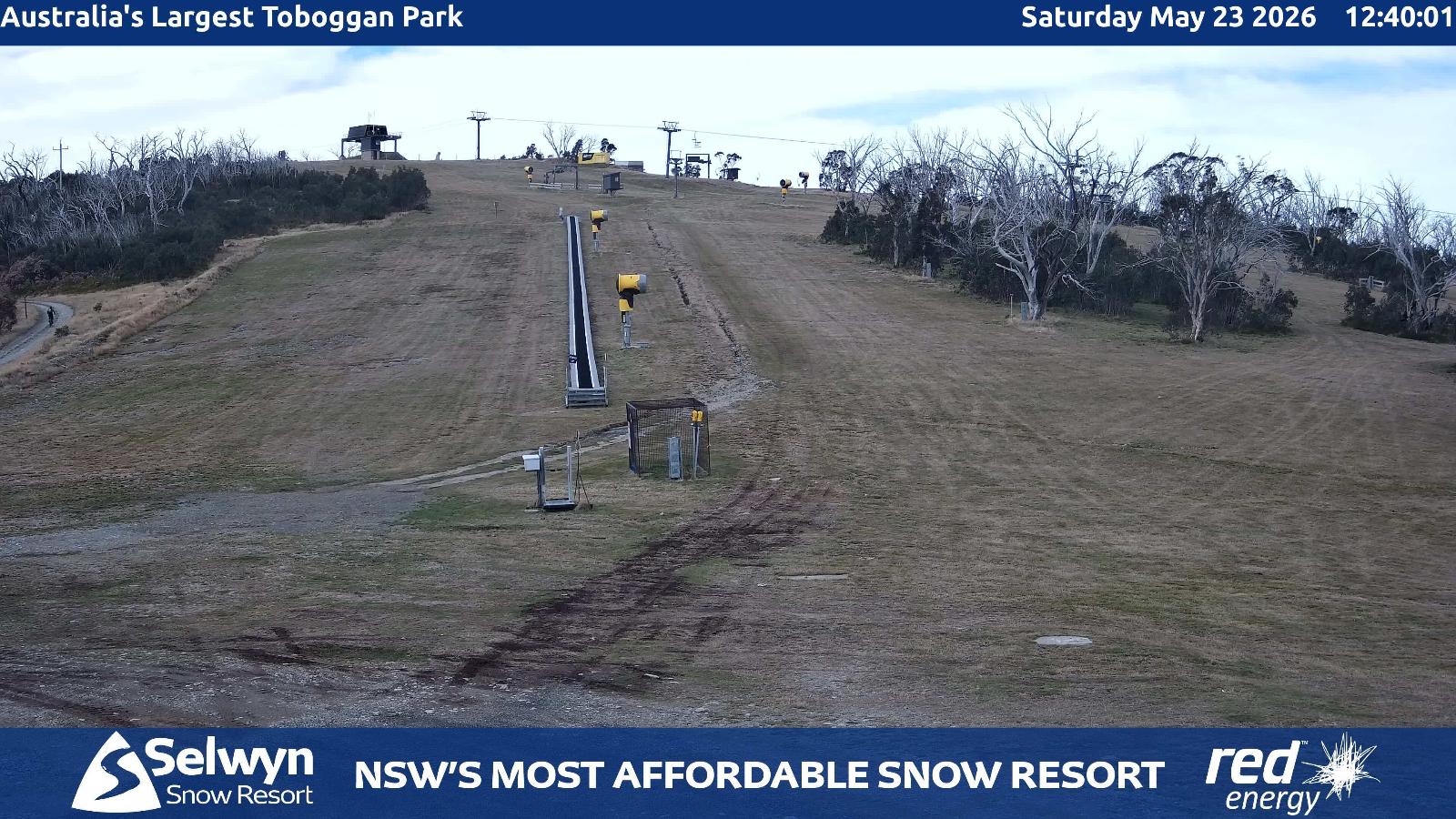 Webcam Selwyn Snowfields: Toboggan Park