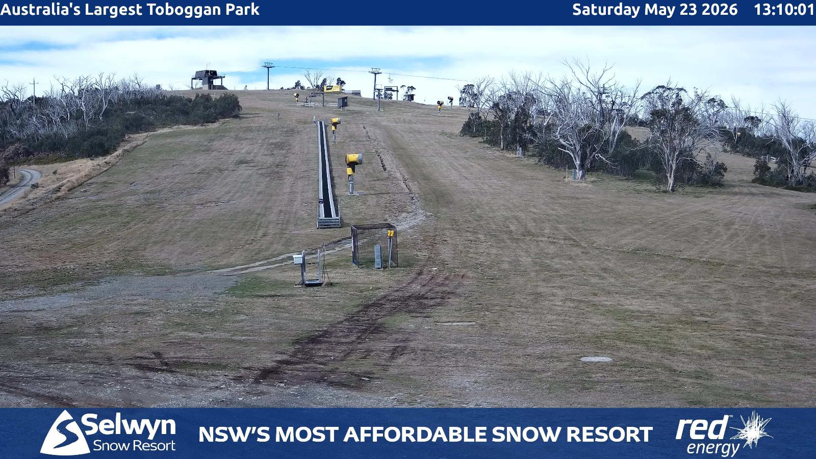 Webcam Selwyn Snowfields: Toboggan Park
