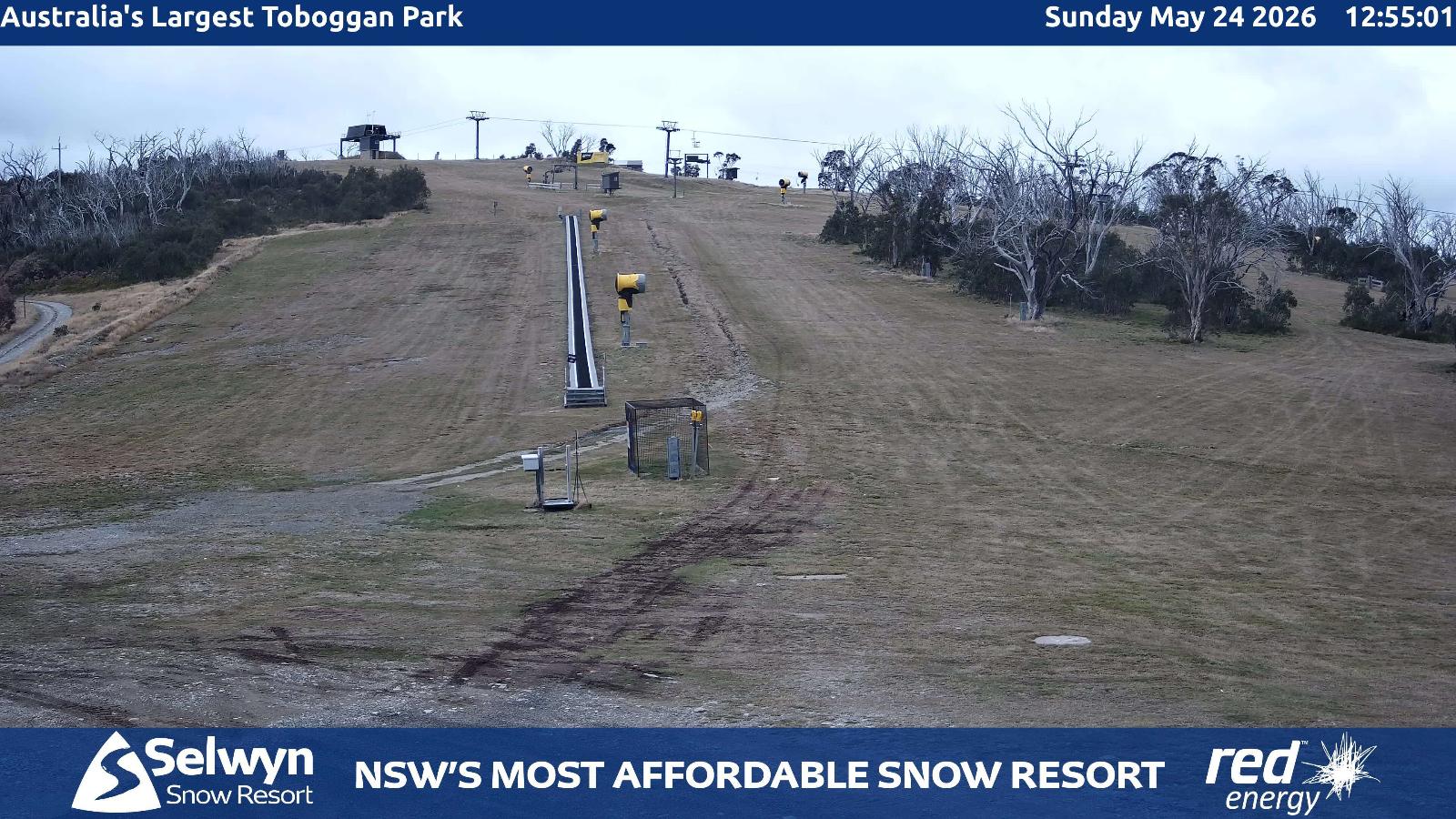 Webcam Selwyn Snowfields: Toboggan Park