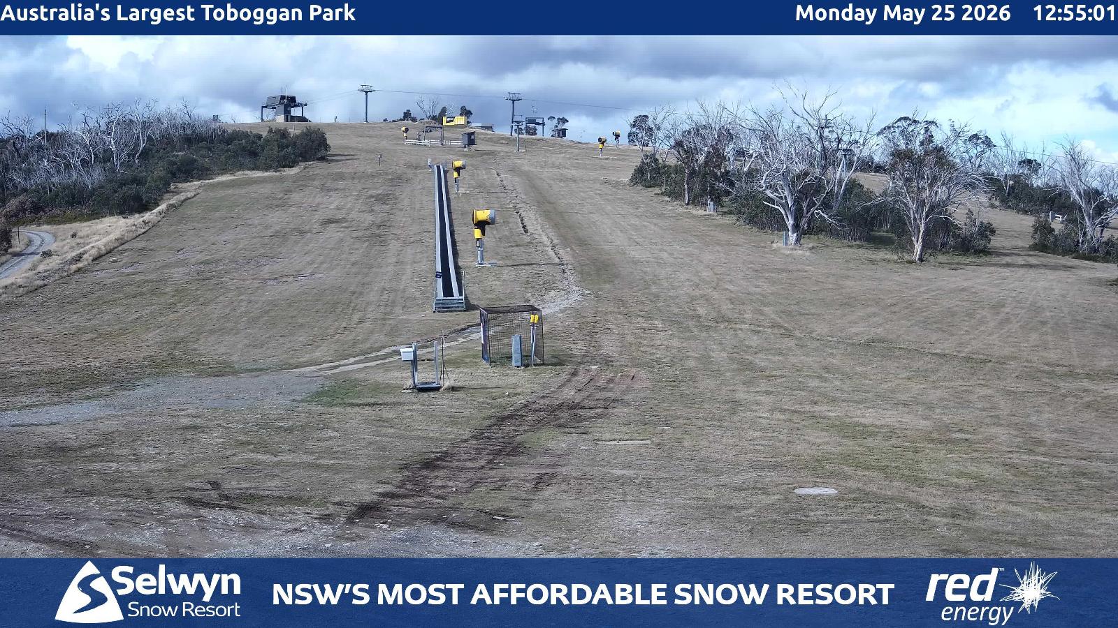 Webcam Selwyn Snowfields: Toboggan Park