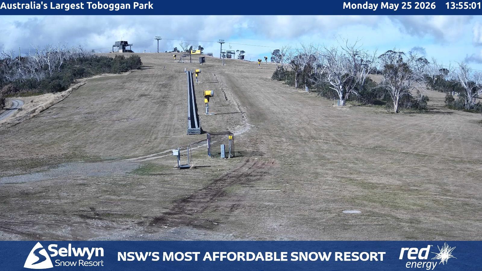 Webcam Selwyn Snowfields: Toboggan Park