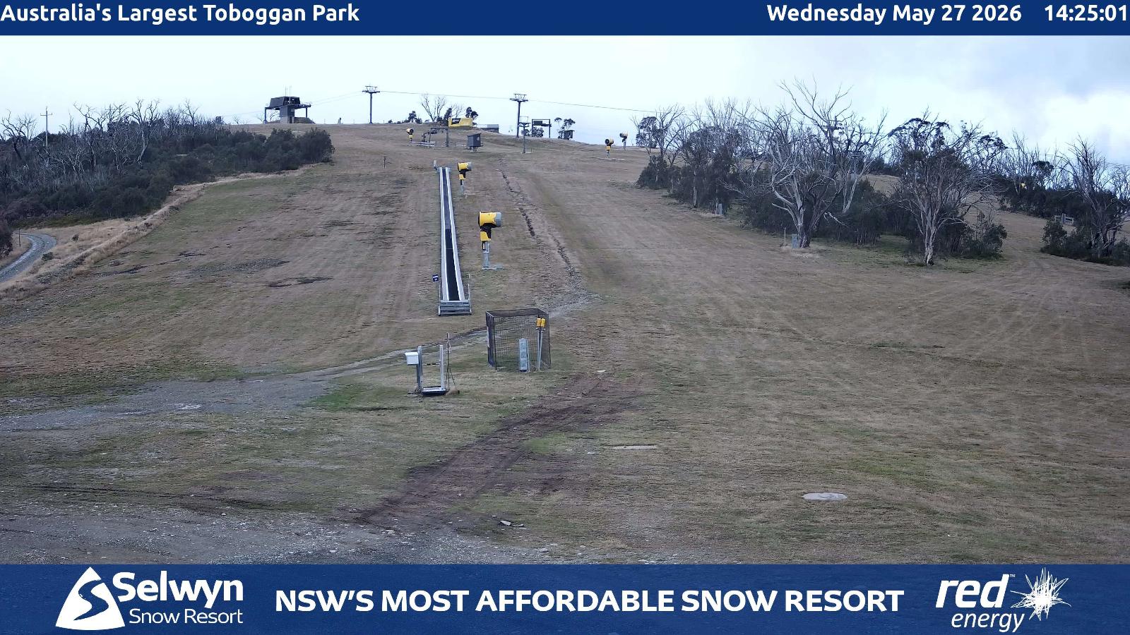 Webcam Selwyn Snowfields: Toboggan Park