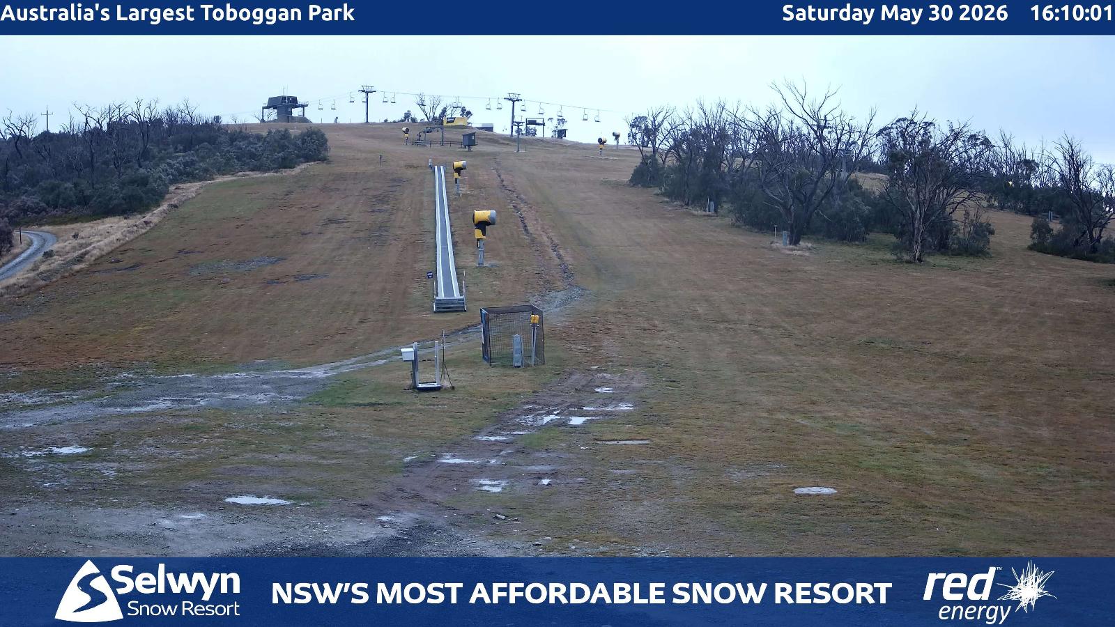 Webcam Selwyn Snowfields: Toboggan Park