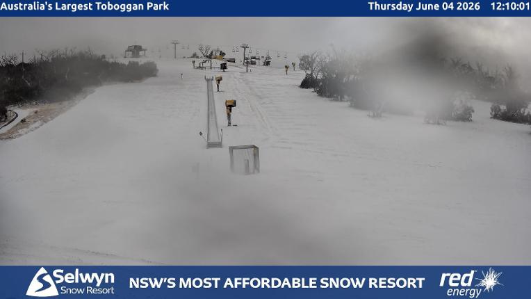 Webcam Selwyn Snowfields: Toboggan Park