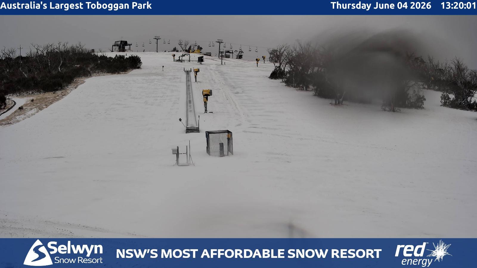 Webcam Selwyn Snowfields: Toboggan Park