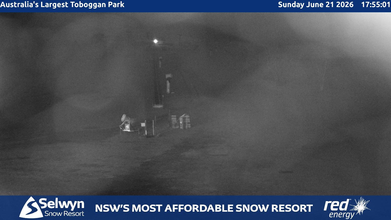 Webcam Selwyn Snowfields: Toboggan Park
