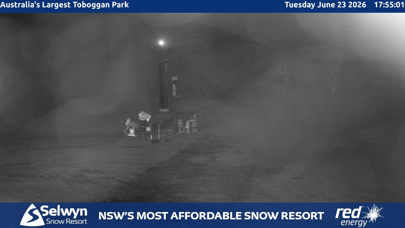 Webcam Selwyn Snowfields: Toboggan Park