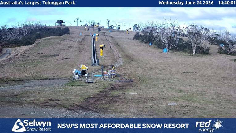 Webcam Selwyn Snowfields: Toboggan Park
