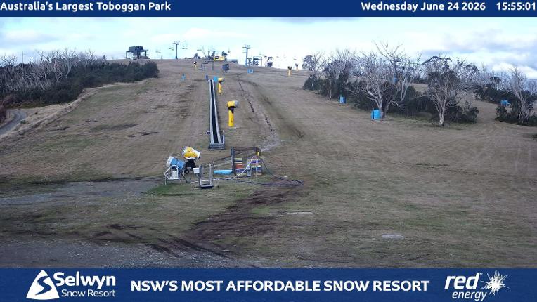 Webcam Selwyn Snowfields: Toboggan Park