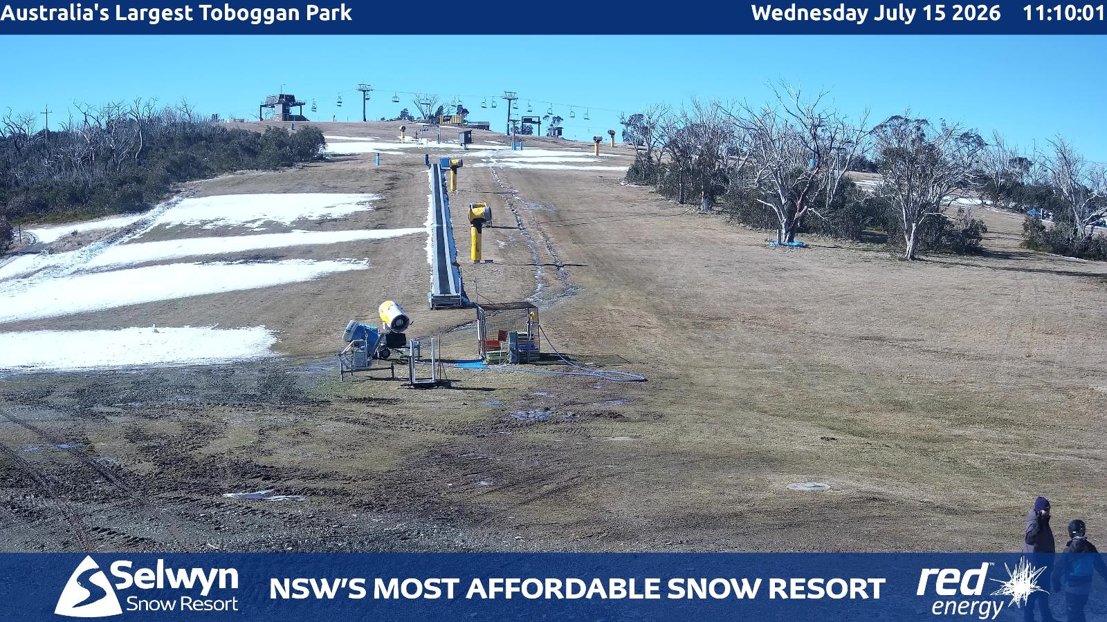 Webcam Selwyn Snowfields: Toboggan Park