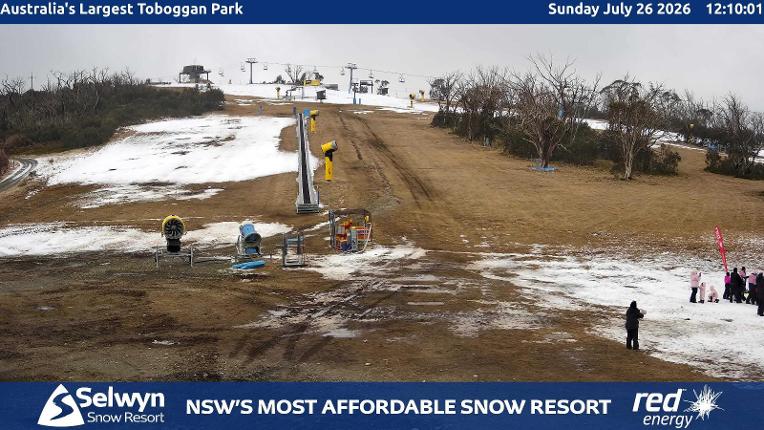 Webcam Selwyn Snowfields: Toboggan Park