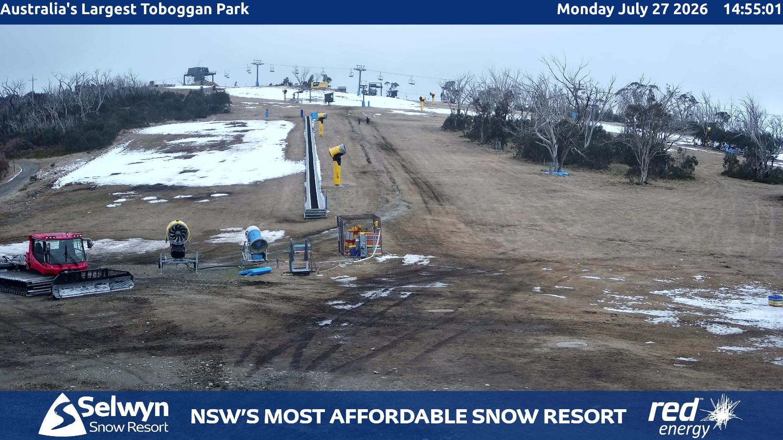 Webcam Selwyn Snowfields: Toboggan Park