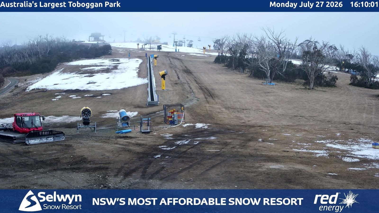 Webcam Selwyn Snowfields: Toboggan Park