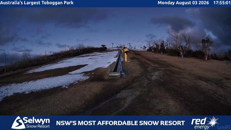 Webcam Selwyn Snowfields: Toboggan Park