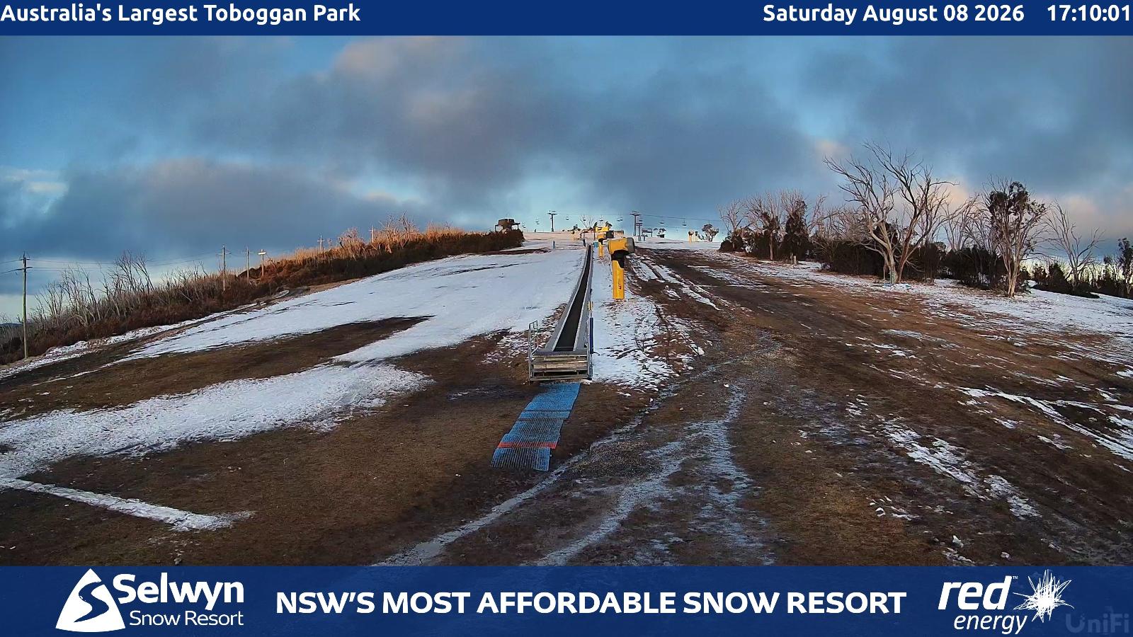 Webcam Selwyn Snowfields: Toboggan Park
