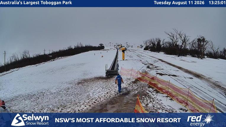Webcam Selwyn Snowfields: Toboggan Park