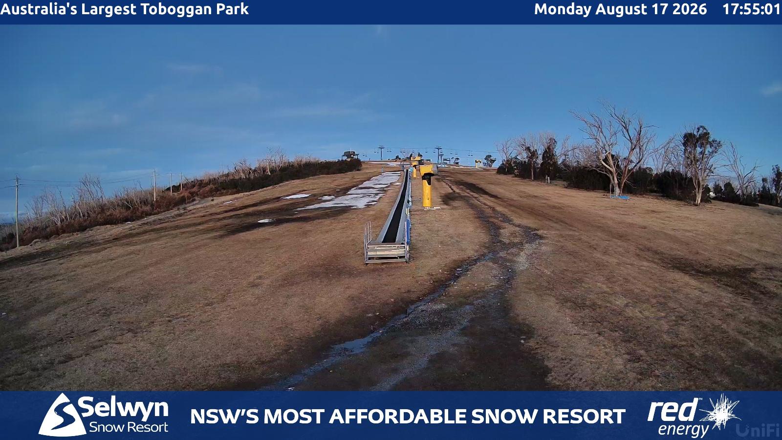 Webcam Selwyn Snowfields: Toboggan Park