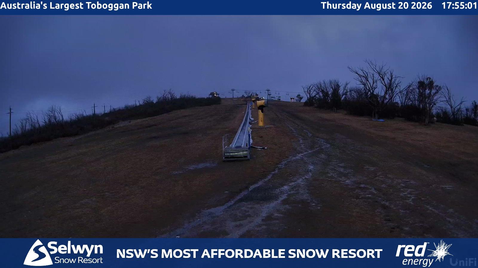 Webcam Selwyn Snowfields: Toboggan Park