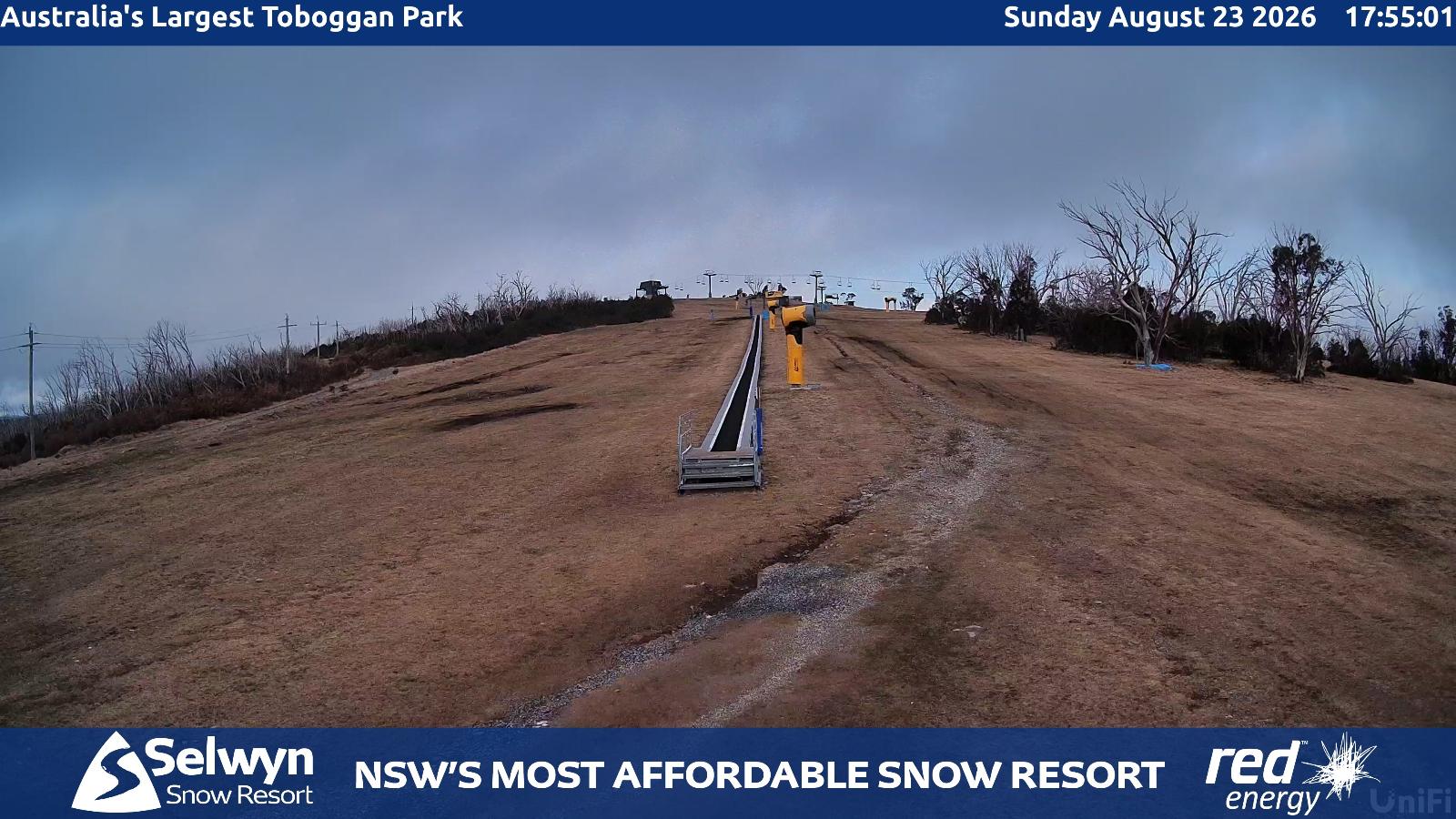 Webcam Selwyn Snowfields: Toboggan Park