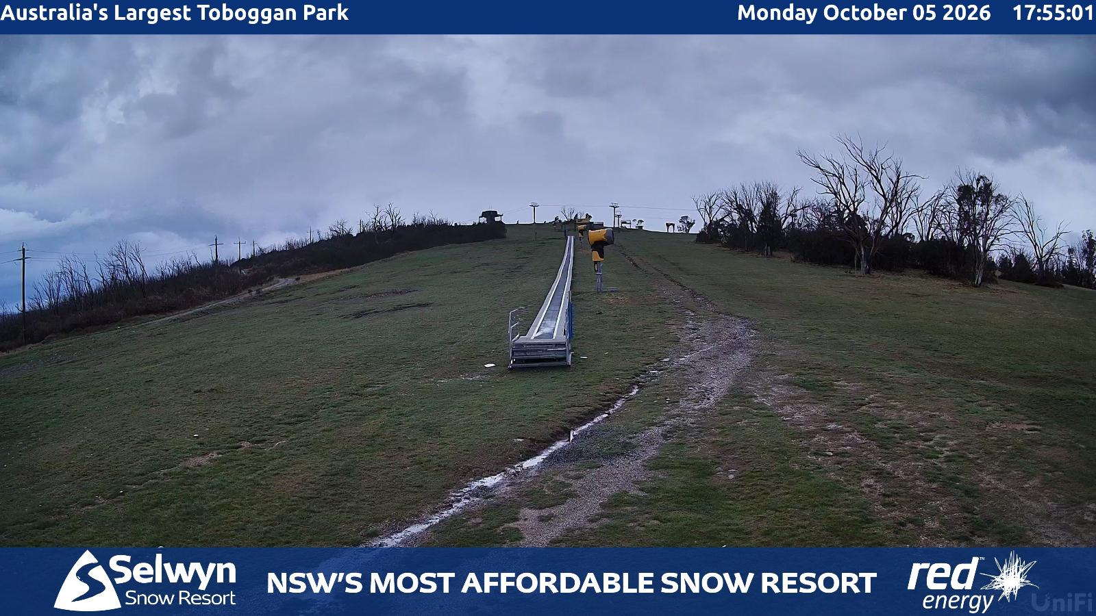 Webcam Selwyn Snowfields: Toboggan Park
