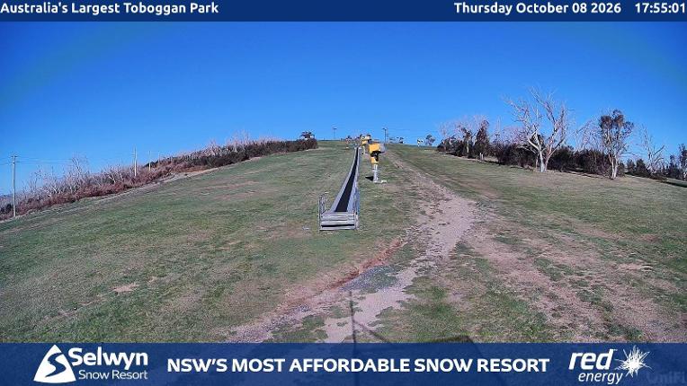 Webcam Selwyn Snowfields: Toboggan Park