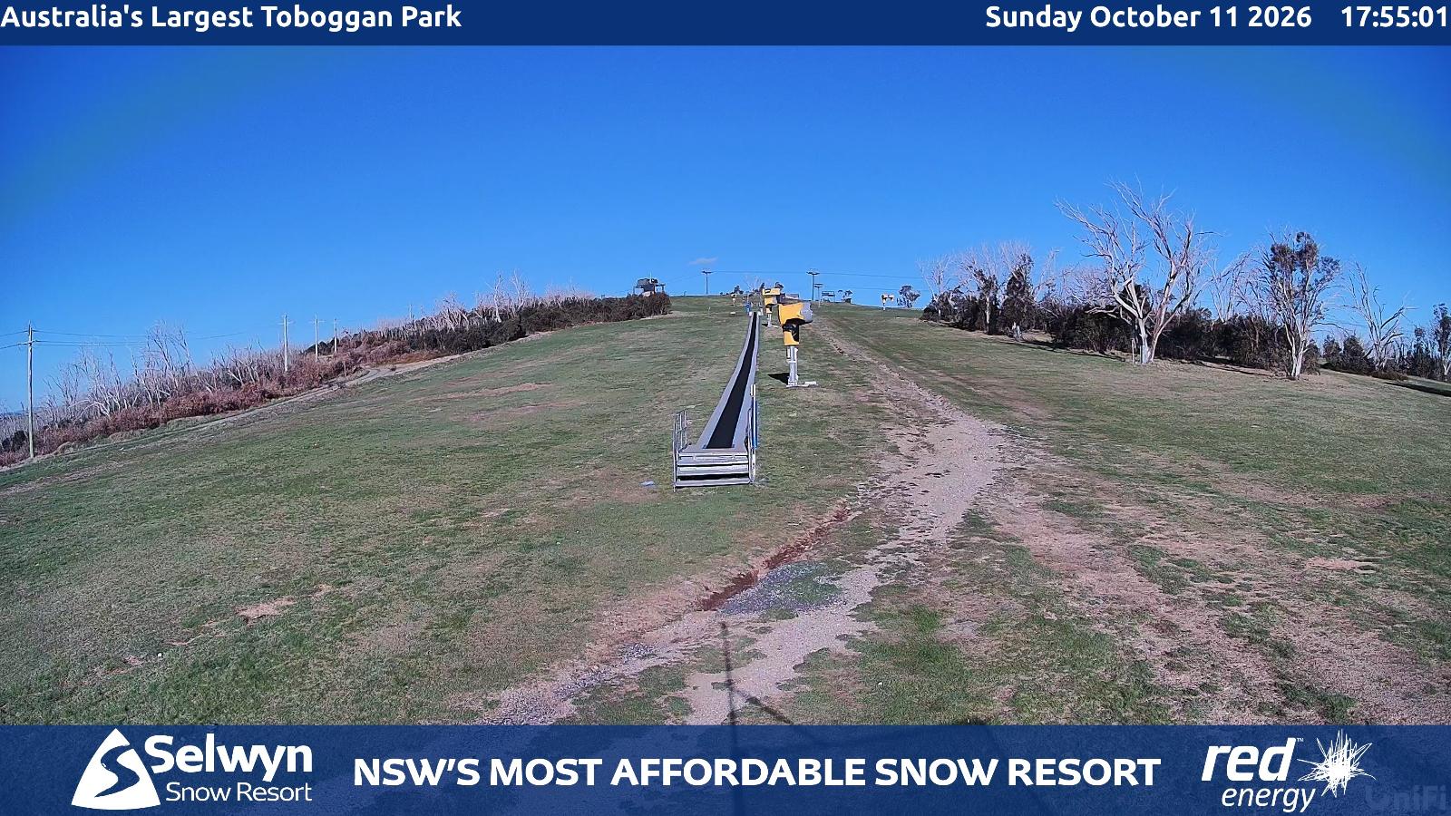 Webcam Selwyn Snowfields: Toboggan Park