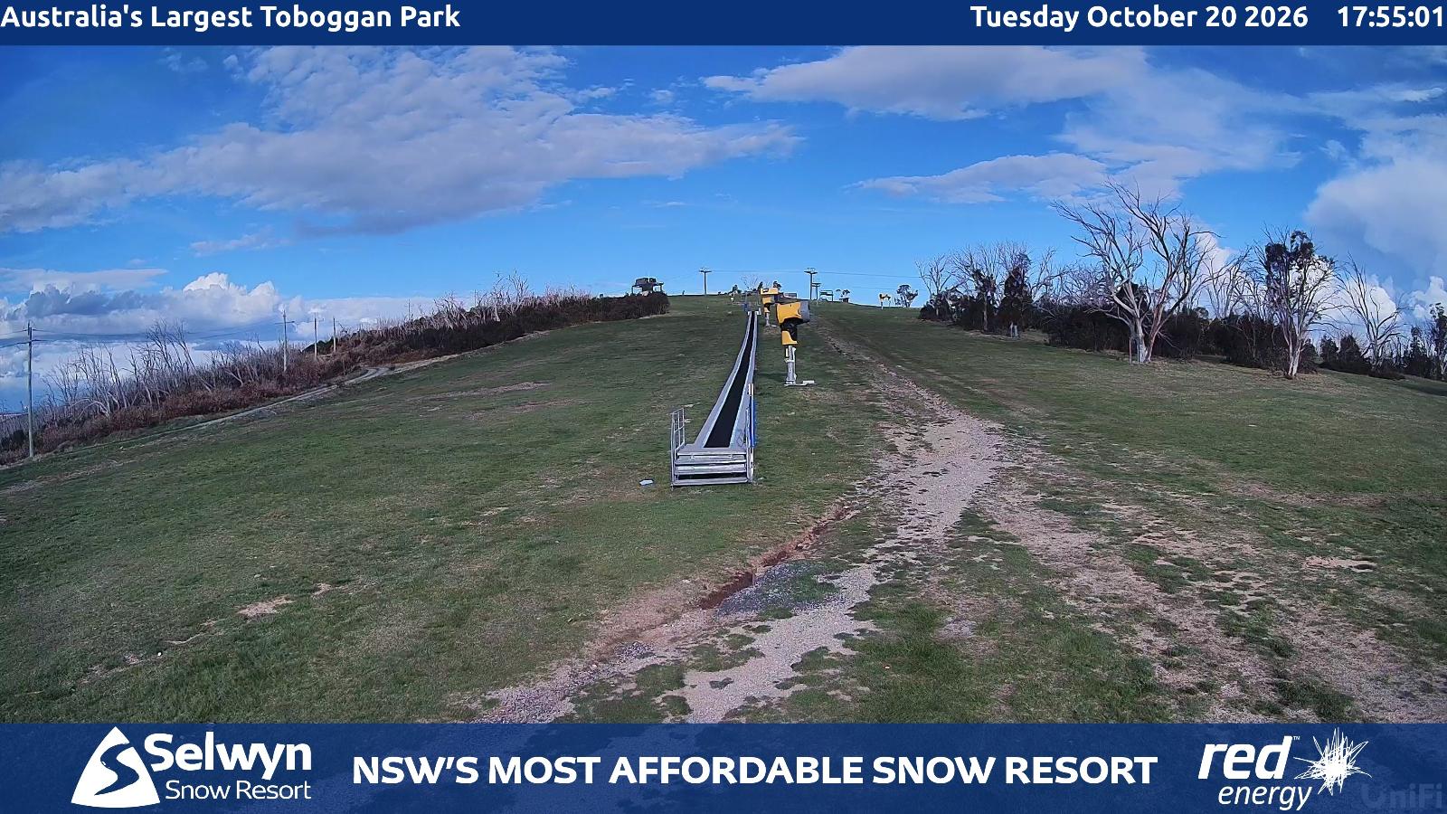 Webcam Selwyn Snowfields: Toboggan Park
