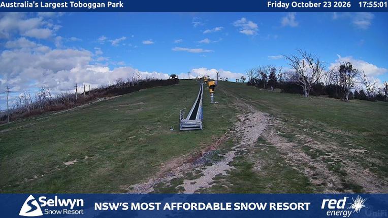 Webcam Selwyn Snowfields: Toboggan Park