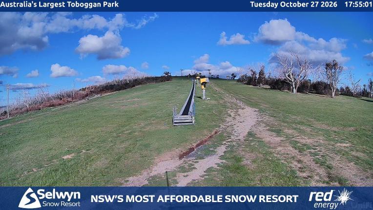 Webcam Selwyn Snowfields: Toboggan Park