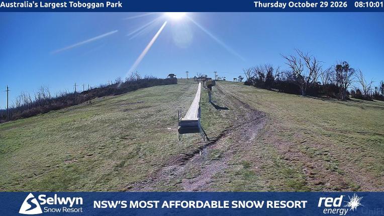 Webcam Selwyn Snowfields: Toboggan Park