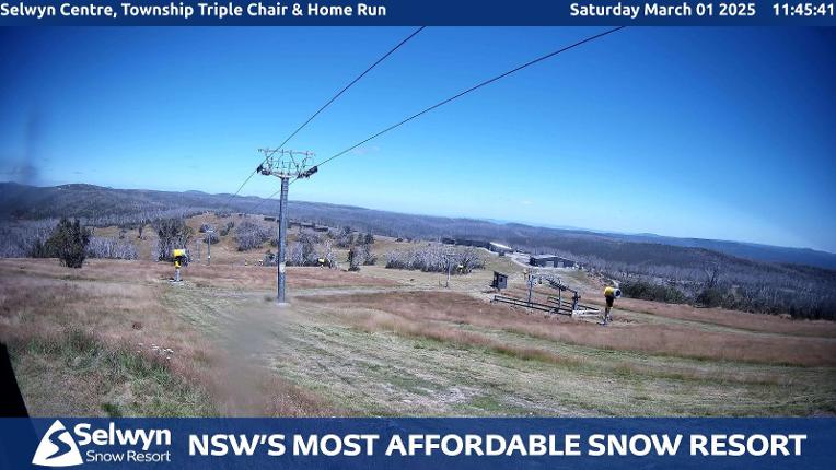 Webcam Selwyn Snowfields: Township