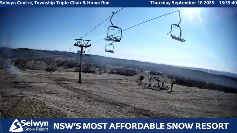Webcam Selwyn Snowfields: Township