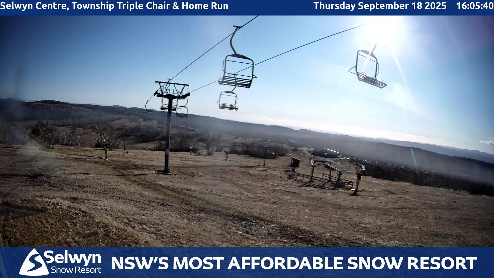Webcam Selwyn Snowfields: Township