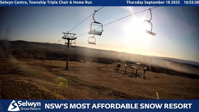 Webcam Selwyn Snowfields: Township