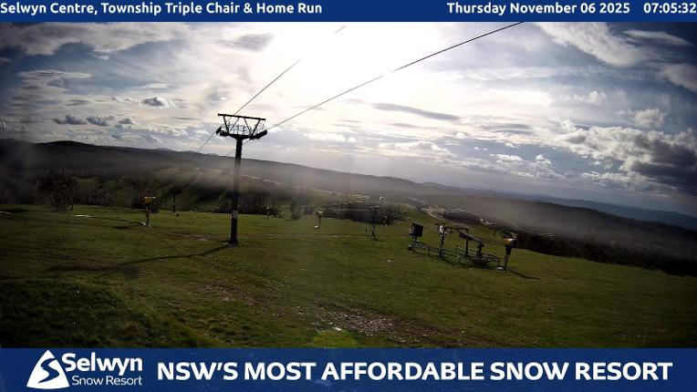 Webcam Selwyn Snowfields: Township