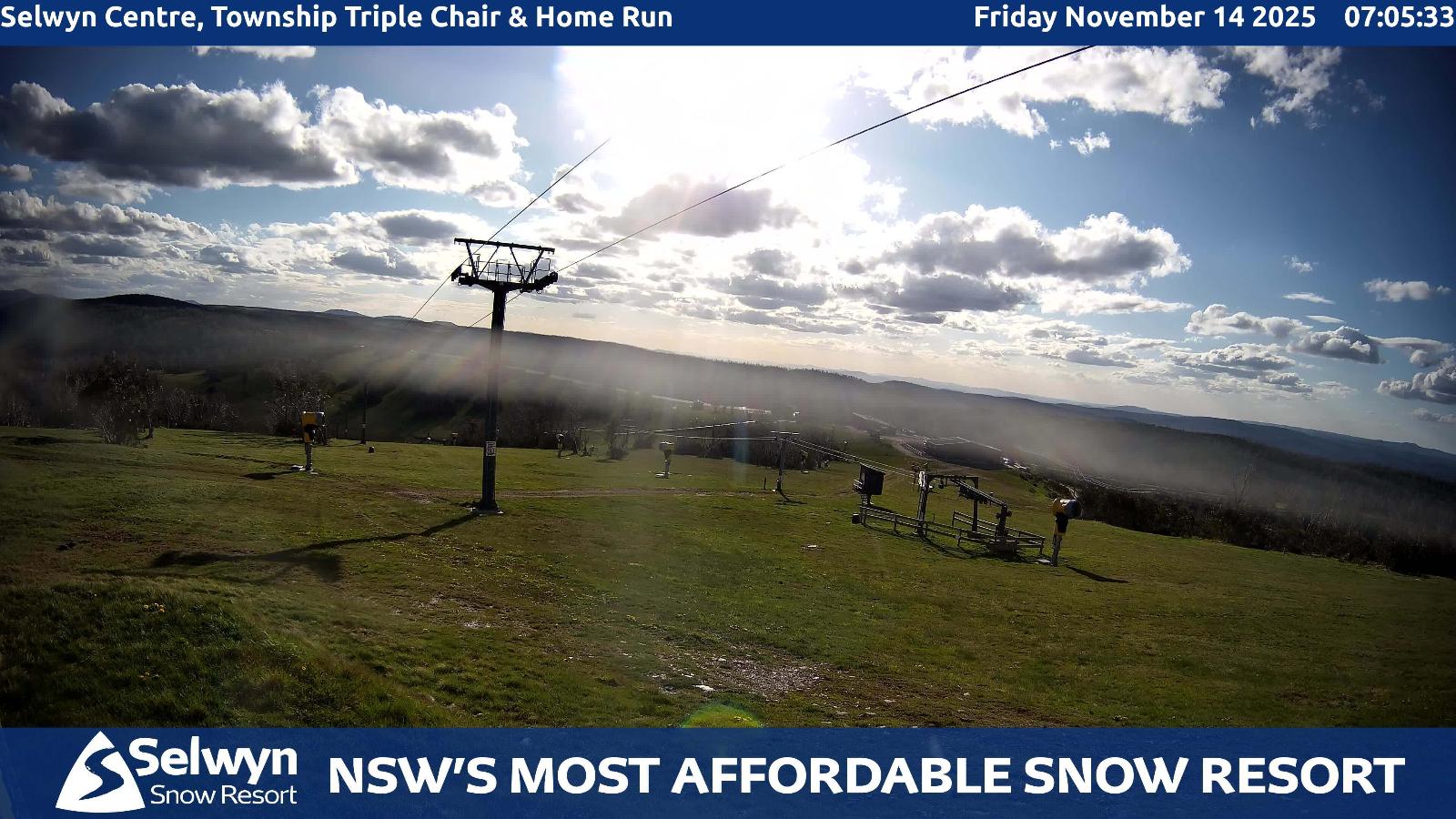 Webcam Selwyn Snowfields: Township