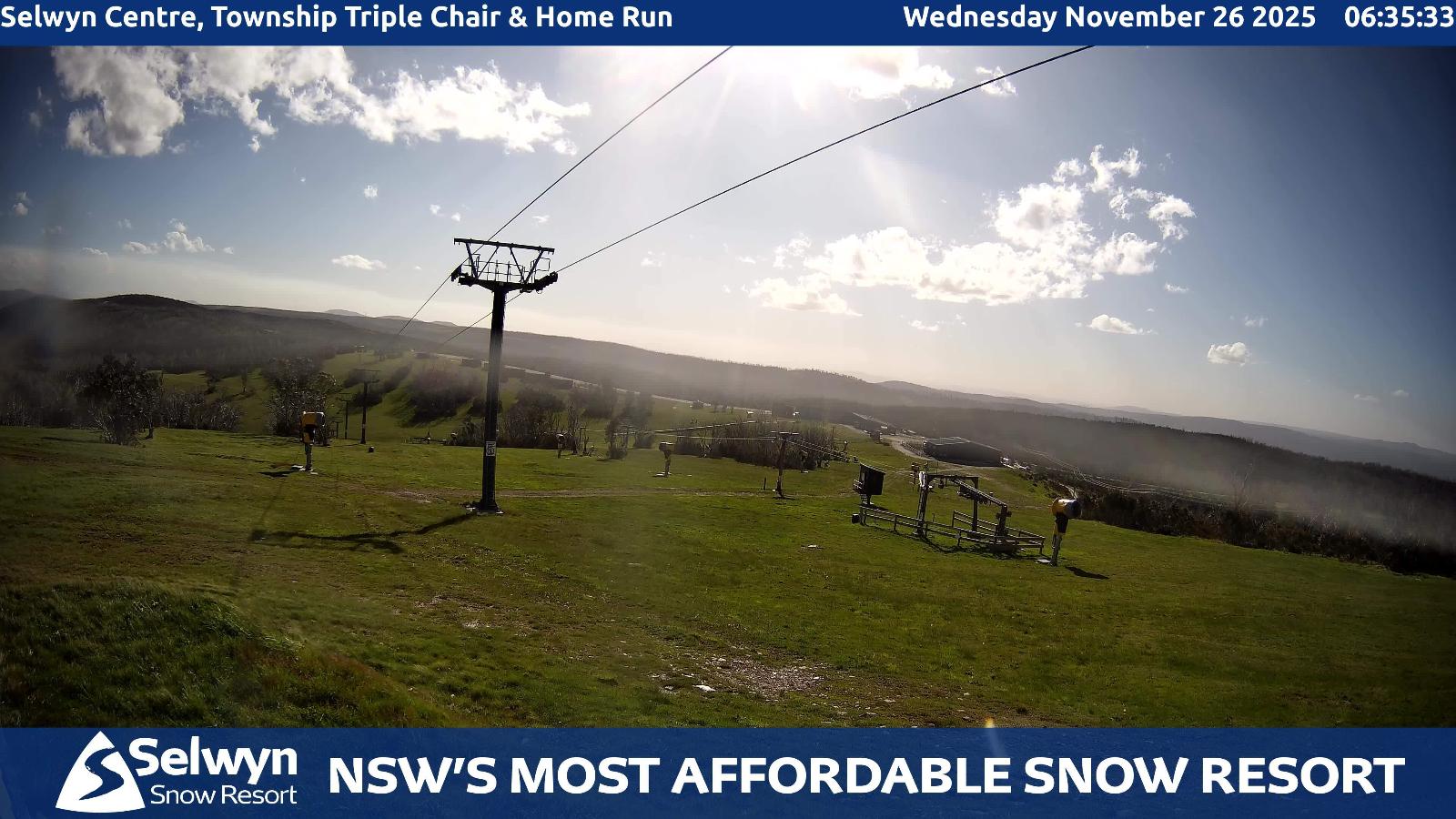 Webcam Selwyn Snowfields: Township