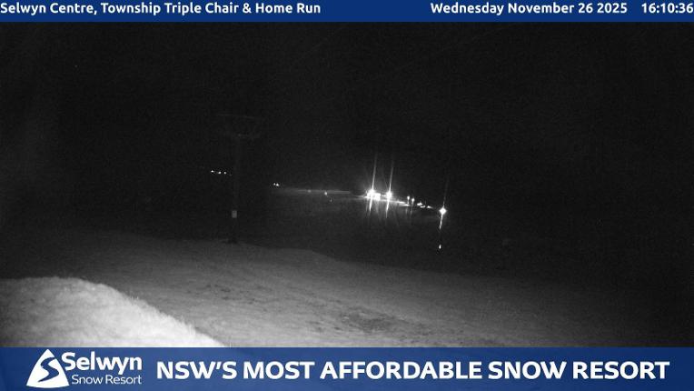 Webcam Selwyn Snowfields: Township