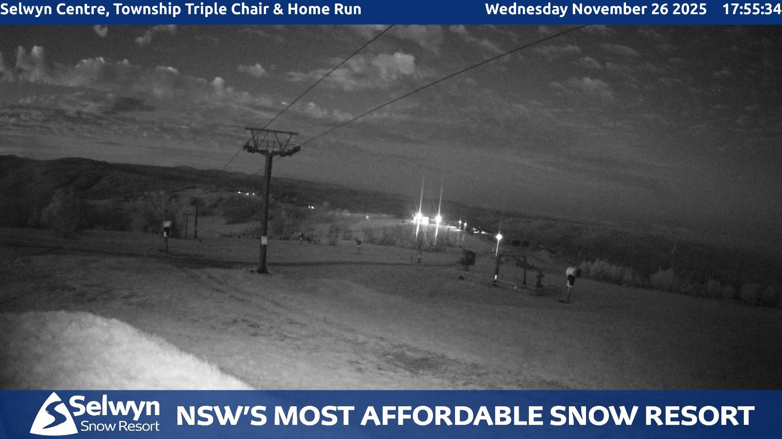 Webcam Selwyn Snowfields: Township
